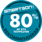80 % av 874 testpiloter rekommenderar Svensk Rapsgris Karré i skivor 