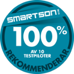 100 % av 10 testpiloter rekommenderar Nokian Hakkapeliitta 8 & Vianor 