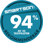 94 % av 35 testpiloter rekommenderar iRobot Roomba i7+ iRobot Roomba i7+