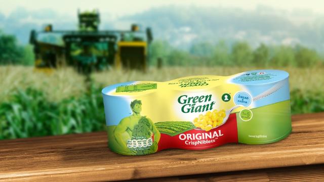 98 % av 1647 testpiloter rekommenderar Green Giant Original CrispNiblets