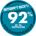 92 % av 36 testpiloter rekommenderar Unimon Resevaluta 