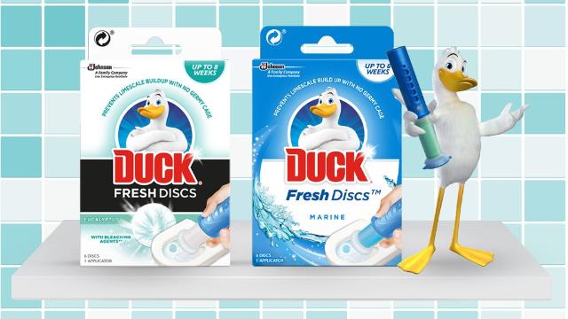80 % av 495 testpiloter rekommenderar Duck Fresh Discs SE - Always on 2018