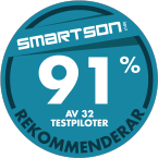91 % av 32 testpiloter rekommenderar Philips Saeco PicoBaristo HD8925/01 