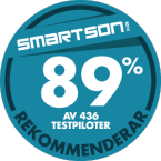 89 % av 436 testpiloter rekommenderar Lavazza Tierra 