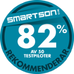 82 % av 50 testpiloter rekommenderar Philips BeardTrimmer 9000 