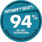 94 % av 801 testpiloter rekommenderar Arla Kockserien Smör & Rapsolja Spray