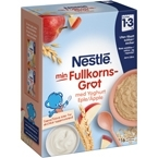 Nestlé Fullkornsvälling & Fullkornsgröt 2018 Fullkornsgröt med yoghurt äpple