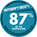 87 % av 54 testpiloter rekommenderar Nespresso®-kompatibla kapslar Passionata