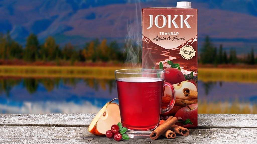JOKK Tranbär Äpple & Kanel