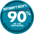 90 % av 150 testpiloter rekommenderar LensOn - DAILIES TOTAL1 