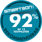 92 % av 12 testpiloter rekommenderar Samsung NX30 