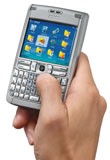 Nokia E61 i handen 