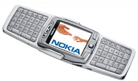 Nokia E70 liggande