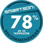 78 % av 32 testpiloter rekommenderar Triflex HX2 Pro Triflex HX2 Pro