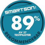 89 % av 37 testpiloter rekommenderar OBH Nordica Easy Fry & Grill AG5058SO