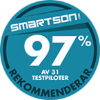 97 % av 31 testpiloter rekommenderar Sage Espressomaskiner Oracle Touch