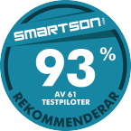 93 % av 61 testpiloter rekommenderar Samsung Jet Bot 