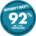 92 % av 1177 testpiloter rekommenderar Purina DentaLife 