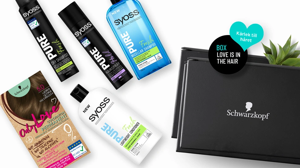 Love is in the hair Box from Schwarzkopf