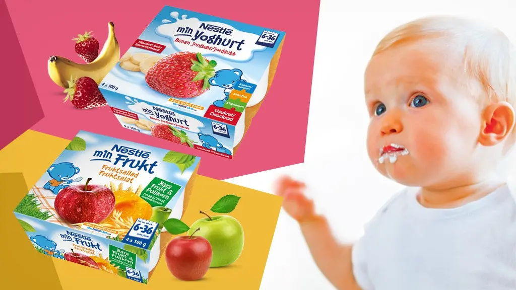 Nestlé Min Frukt & Min Yoghurt