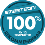 100 % av 12 testpiloter rekommenderar STIHL COMPACT System 