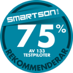 75 % av 133 testpiloter rekommenderar Priorin 