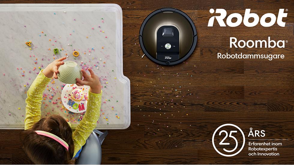 iRobot Roomba 980 • Resultat Smartson