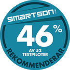 46 % av 52 testpiloter rekommenderar Cleanmarine MenoMin