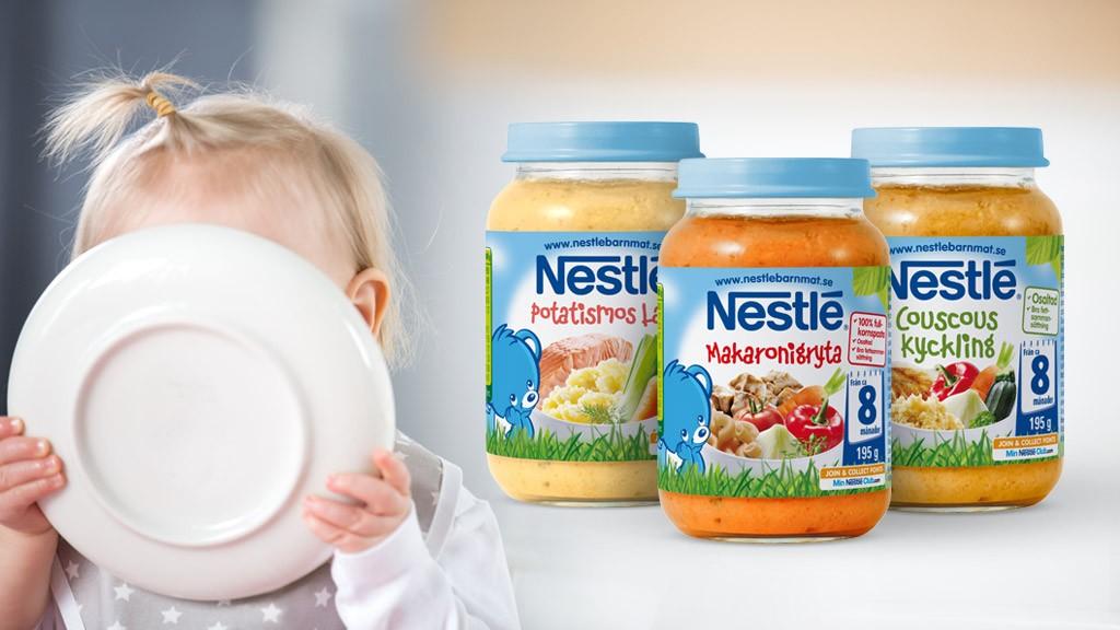 Nestlé Barnmat Varmrätter
