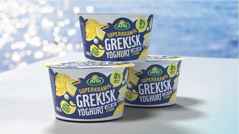 Arla Grekisk yoghurt citron