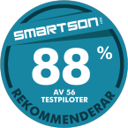 88 % av 56 testpiloter rekommenderar Samsung Jet Jet75 VS20T7534T5