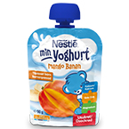 Nestlé Min Frukt & Min Yoghurt Klämpåse Min Yoghurt Mango/Banan