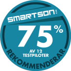 75 % av 12 testpiloter rekommenderar Bosch Indego Connect 