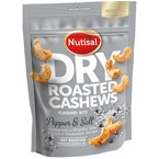 Nutisal Dry Roasted Cashews Pepper & Salt