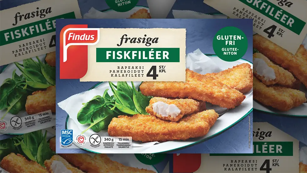 Findus Frasiga Fiskfiléer Glutenfri