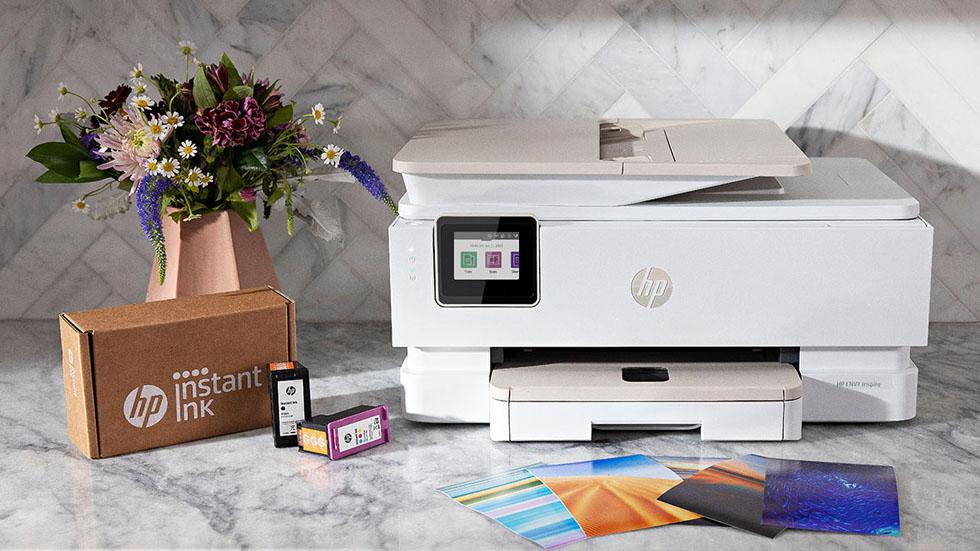 HP-skrivare med bläckabonnemang