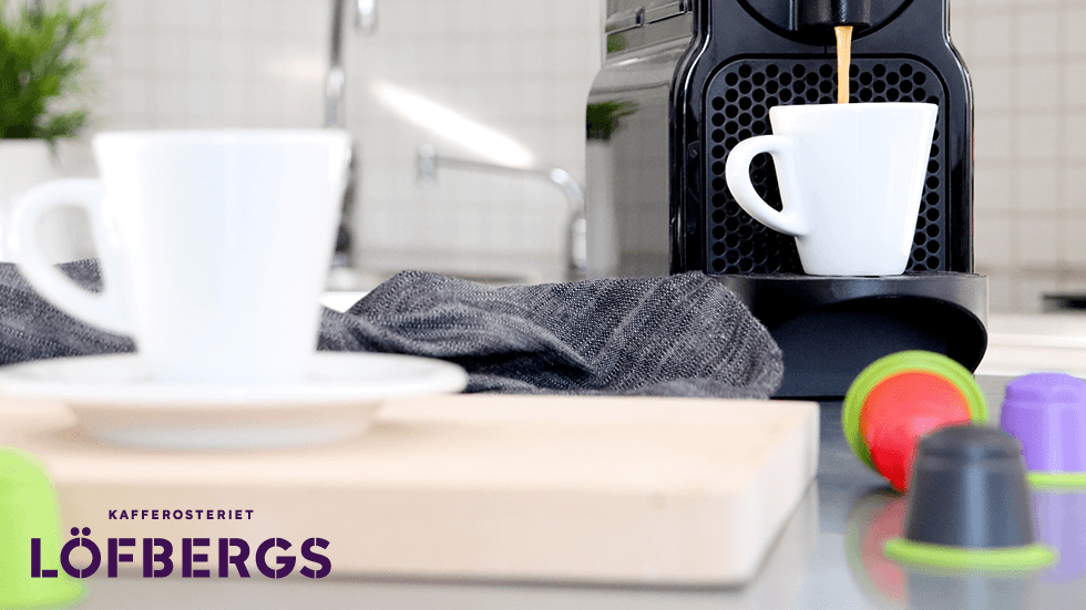 Löfbergs Nespresso(R) -kompatibla kaffekapslar