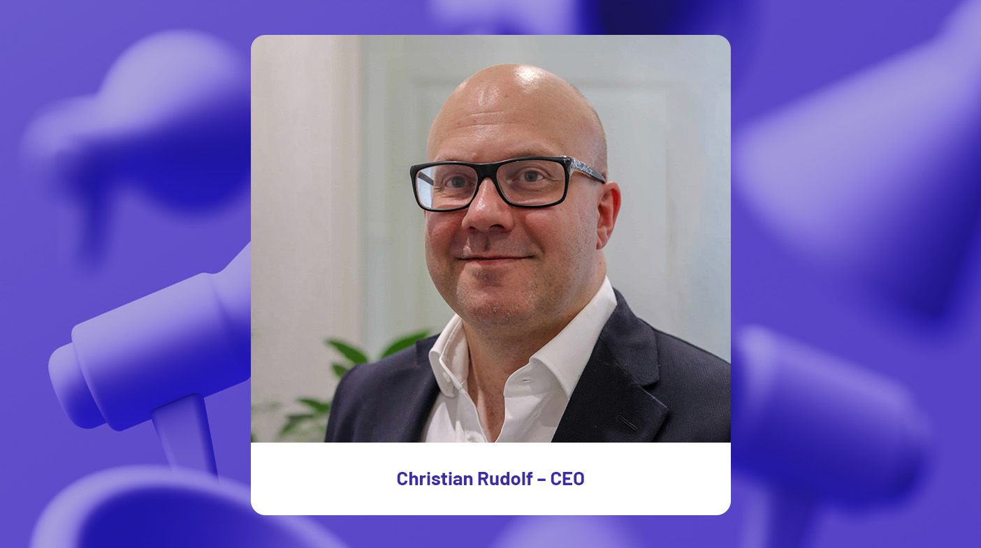 Intervjuperson Topdog Christian Rudolf