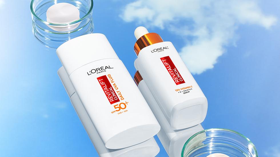L'Oréal Paris - Revitalift serum & SPF