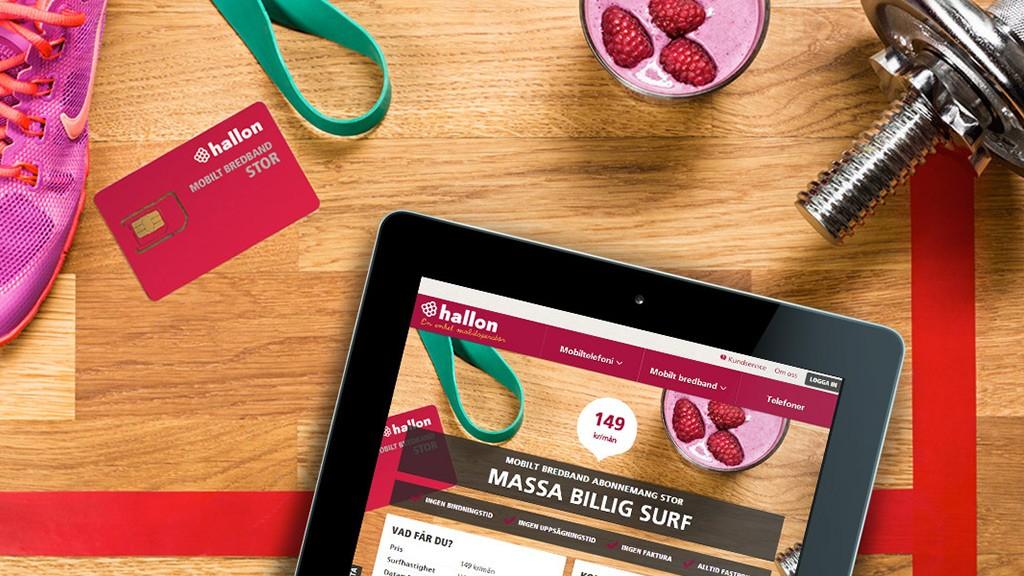 hallon Mobilt bredband abonnemang STOR