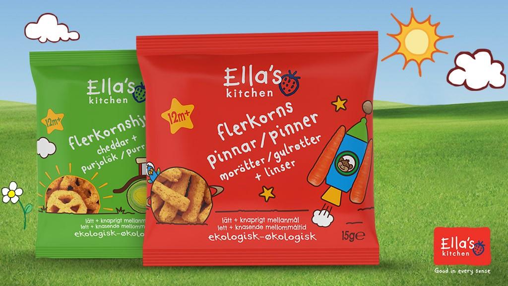 Ellas Kitchen Flerkornssnacks