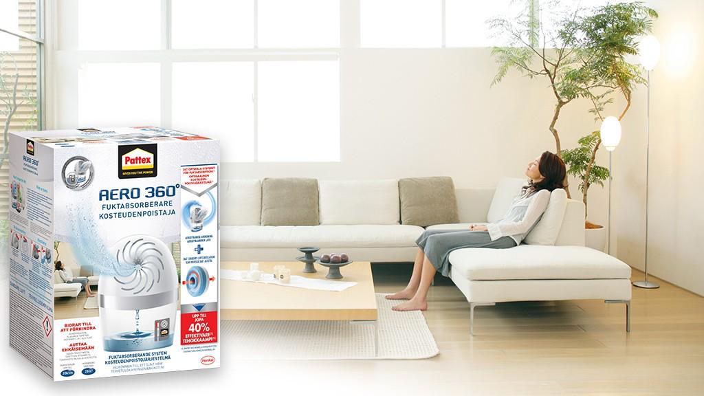 Pattex AERO 360 Fuktabsorberare