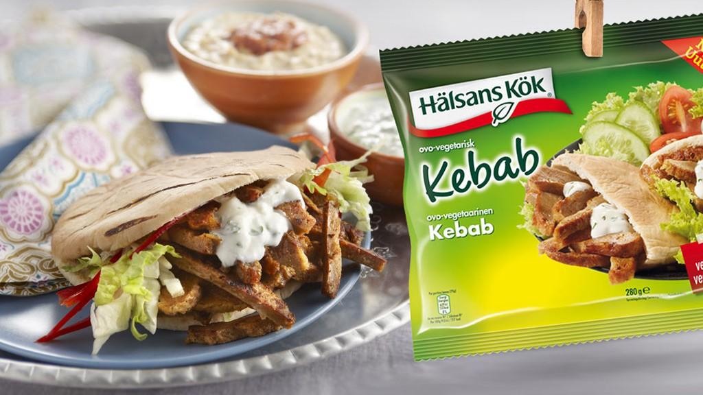 Hälsans Kök Vegetarisk Kebab