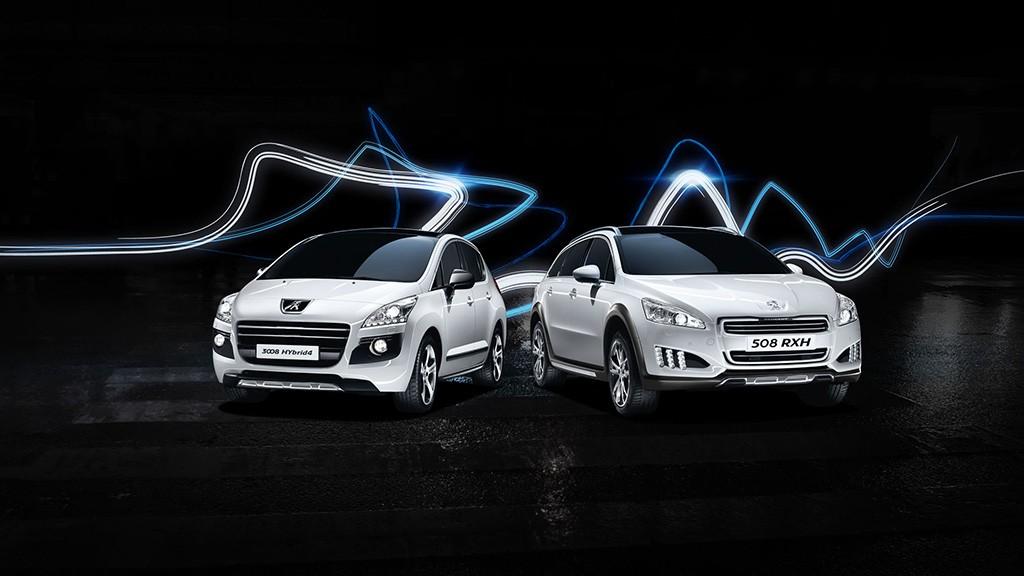 Peugeots dieselhybrider