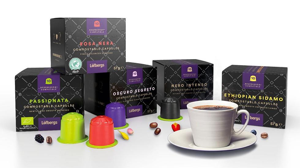 Löfbergs Nespresso®-kompatibla kapslar