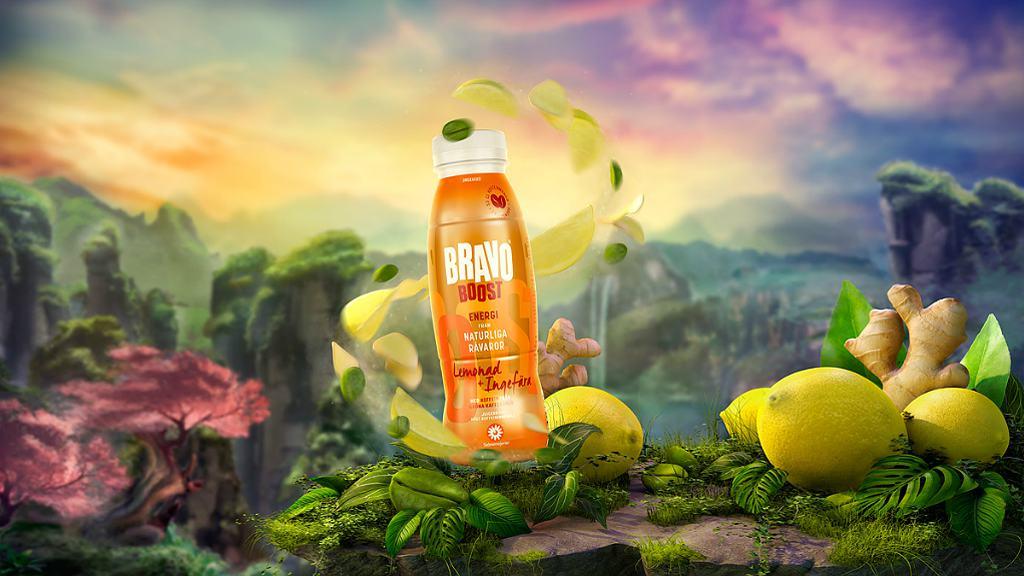 Bravo Boost Lemonad & Ingefära