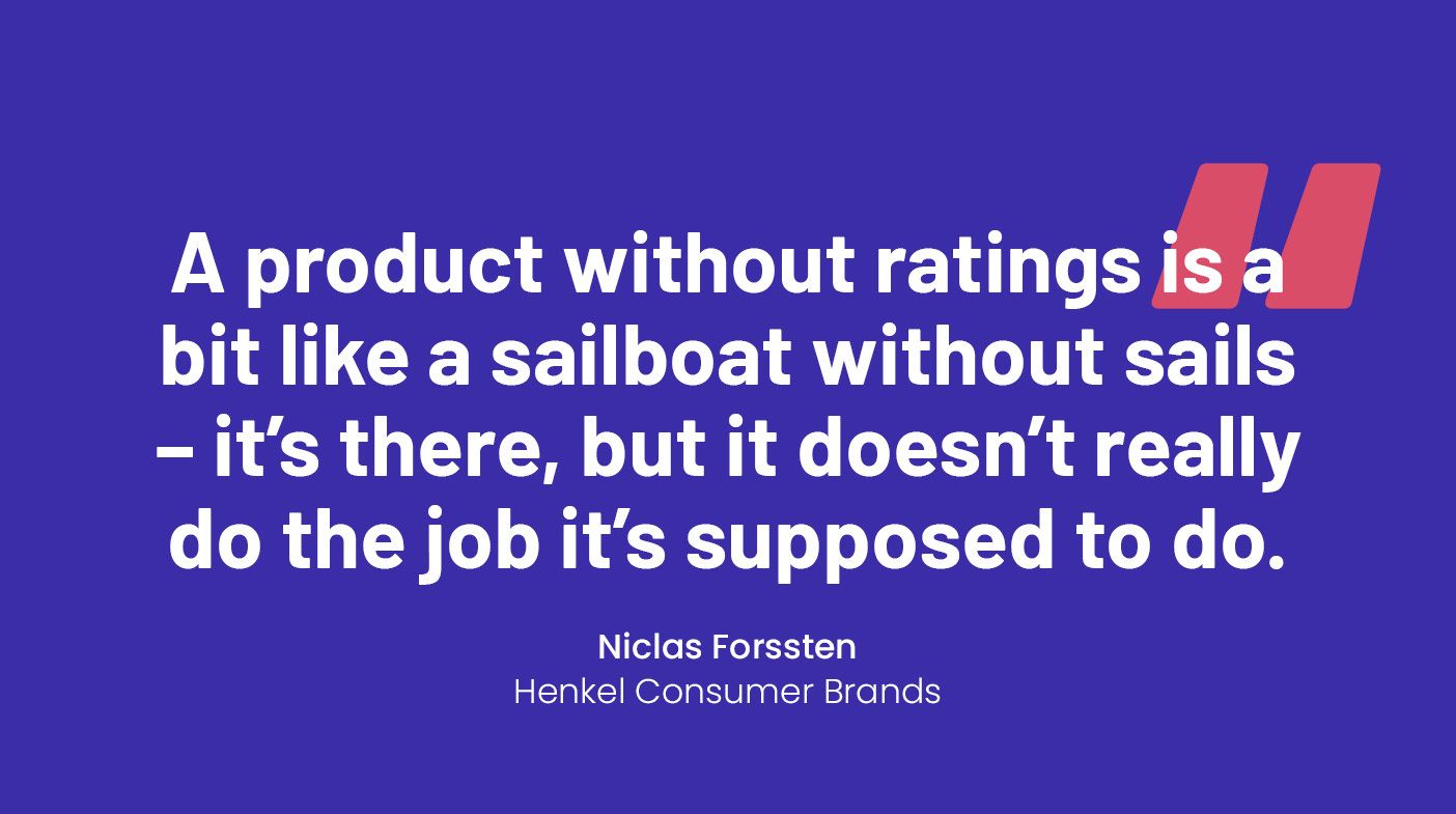 Visual reviews and user generated content