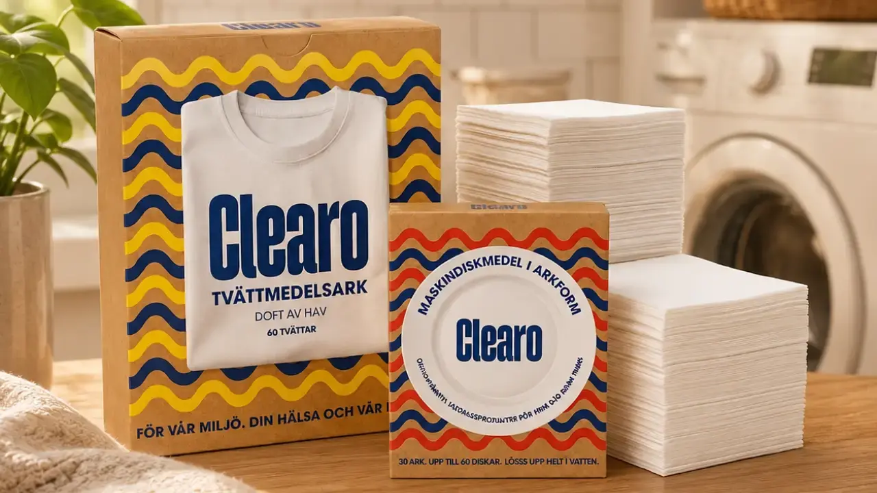 Clearo Maskindisk- & Tvättmedelsark