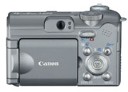 Canon Powershot A620 bak