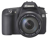 Canon EOS 30D framifrån